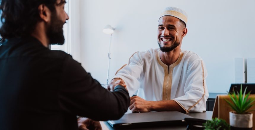 Moroccan,Business,Man,In,The,Office.,Young,Business,Man,With